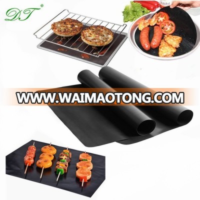 BBQ Grill or as Oven Baking Pan Liners 100% Non-Stick Heat Resistant FDA Bbq Grill Mat