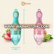 New Products 2017 Innovative Bpa Free Ice CreamCone Shape Silicone Fruit Pacifier Baby Feeder